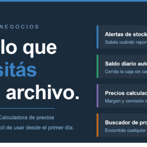 Kit gestion de Negocio Excel